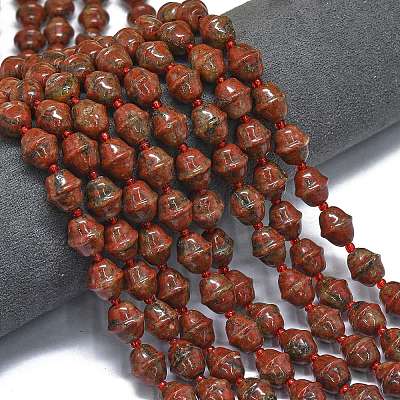 Natural Sesame Jasper Beads Strands G-K389-D27-01-1