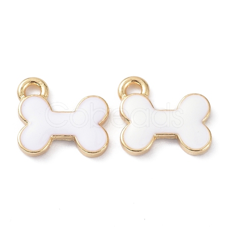 Bone Alloy Enamel Pendants ENAM-B045-02LG-04-1