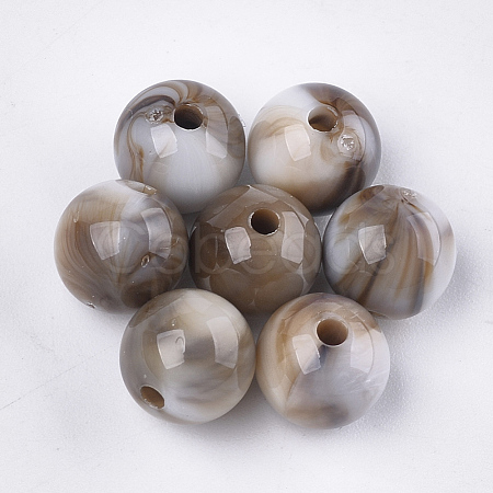 Acrylic Beads OACR-S029-060C-05-1