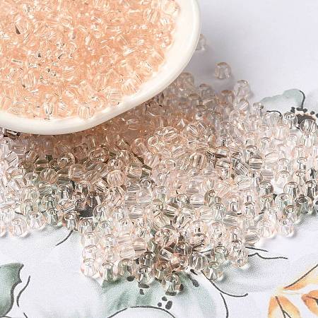 Transparent Colours Glass Seed Beads SEED-P007-02A-04-1