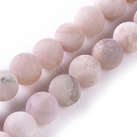 Natural Sunstone Beads Strands G-F653-01-A-1