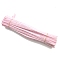 DIY Plush Sticks, with Iron Core, Pipe Cleaners, Kid Craft Material, Pearl Pink, 300mm, 100pcs/set