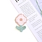 Flower Shape Towel Embroidery Style Cotton Iron on/Sew on Patches, Appliques, Badges, for Clothes, Mixed Color, 62x37mm