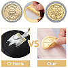 Self Adhesive Gold Foil Embossed Stickers DIY-WH0211-329-3