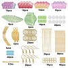 SUNNYCLUE DIY Flower Dangle Earring Making Kits DIY-SC0001-37-2