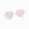 Natural Rose Quartz Cabochons G-F680-H03-B-2