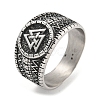 304 Stainless Steel Ring RJEW-B055-04AS-04-1