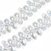 Electroplate Glass Beads Strand EGLA-S188-26-B03-4