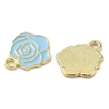 Alloy Enamel Pendants ENAM-Q507-06G-2