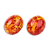 Resin Imitation Amber Beads RESI-N034-12-C01-2