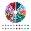  460Pcs 10 Colors Imitation Jade Glass Beads Strands DGLA-NB0001-04-1