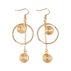 Bohemia Style Copper Dangle Earrings EJEW-JE03782-1