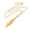 Rack Plating Brass Macrame Pouch Necklace Making for Gemstone Nuggets KK-M285-02B-G-1