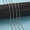 304 Stainless Steel Ball Chains CHS-A002B-2.4mm-5