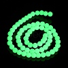Synthetic Luminous Stone Beads Strands G-L582-01A-4