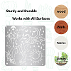 GORGECRAFT Stainless Steel Cutting Dies Stencils DIY-WH0238-037-6