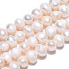Natural Cultured Freshwater Pearl Beads Strands PEAR-N013-04E-4