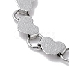 Non-Tarnish 304 Stainless Steel Link Chain Bracelets for Women BJEW-Q343-04B-P-2