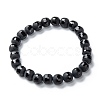 Frosted Glass Beads Stretch Bracelets BJEW-I296-05B-1