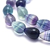 Natural Fluorite Beads Strands G-O170-94-3