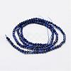 Natural Lapis Lazuli Beads Strands G-K185-01-2