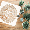 Plastic Reusable Drawing Painting Stencils Templates DIY-WH0172-973-3