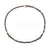 Natural Amethyst and Natural Garnet Beads Bracelets PW-WG72552-01-1