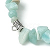 Natural Mixed Gemstone Beads Stretch Bracelets BJEW-JB03860-3