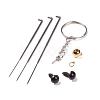 Cat Keychain Needle Felting Kit DIY-P062-01-3