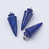 Natural Lapis Lazuli Pendants X-G-P236-05-1