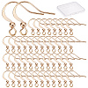 CREATCABIN 100Pcs Long-Lasting Plated Brass French Earring Hooks KK-CN0001-80-1