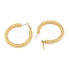 PVD Vacuum Plating 201 Stainless Steel Hoop Earrings EJEW-I309-63A-G-2