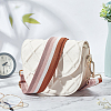 Cotton Adjustable Folk Custom Stripe Pattern Bag Strap FIND-WH0077-83-3