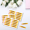 Mini PVC Coated Self Adhesive AUTOMATIC DOOR Warning Stickers STIC-WH0017-008-5