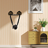 Wooden & Zinc Alloy Hook Hangers DIY-WH0460-009-7