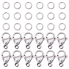 304 Stainless Steel Lobster Claw Clasps STAS-PH0019-53P-1