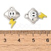 Rack Plating Alloy Charms FIND-I039-017P-05-3