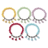 ABS Plastic Imitation Pearl Beaded Stretch Bracelets BJEW-JB10154-1