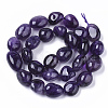 Natural Amethyst Beads Strands G-S362-037-2