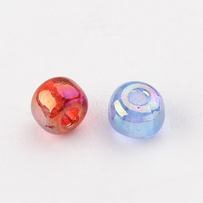 Round Glass Seed Beads SEED-A007-4mm-1