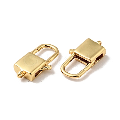 Brass Lobster Claw Clasps KK-J301-21G-1