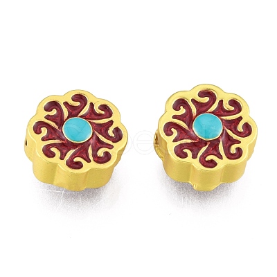 Alloy Enamel Beads FIND-G035-39MG-1