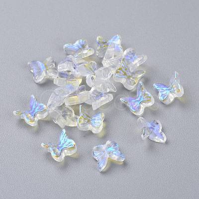 Transparent Glass Cabochons GGLA-M004-01-1