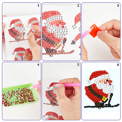 DIY Christmas Theme Sticker Kit DIY-WH0453-28-1