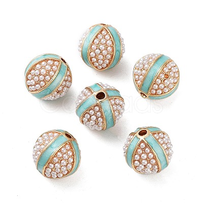 Alloy Enamel Beads FIND-E046-11G-05-1