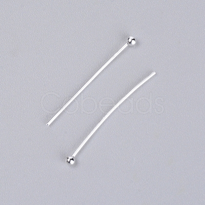 Brass Ball Head Pins KK-WH0043-03C-02-1