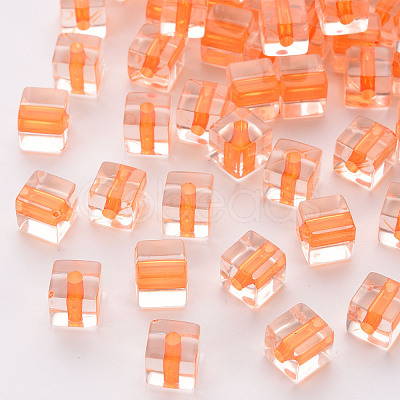 Transparent Acrylic Beads TACR-S154-12A-84-1