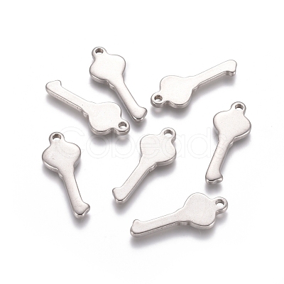 Non-Tarnish 201 Stainless Steel Pendants STAS-D0002-23P-1