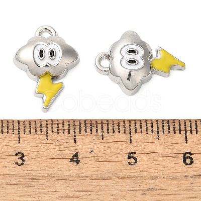 Rack Plating Alloy Charms FIND-I039-017P-05-1