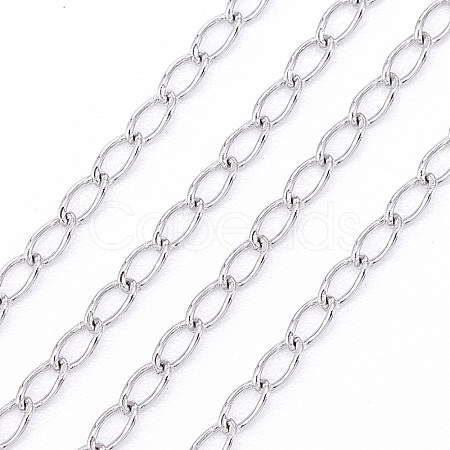 304 Stainless Steel Curb Chains/Twisted Chains CHS-L024-012P-1